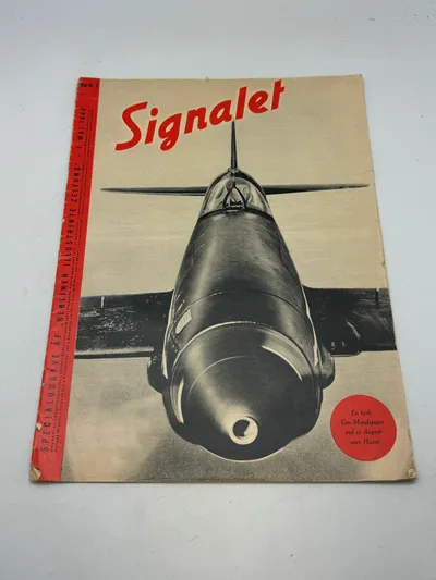 Originalt signalblad på dansk - ww2