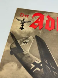 Originalt Der Adler blad - ww2