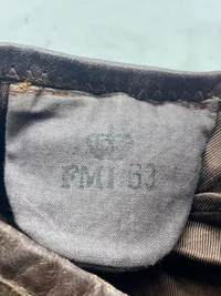 Original brun baret - bl.a. anvendt af lottekorpset