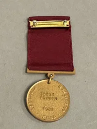 Original Navngiven The Navy Good Conduct Medal WW2: Edgar Drouin (1905-1966)