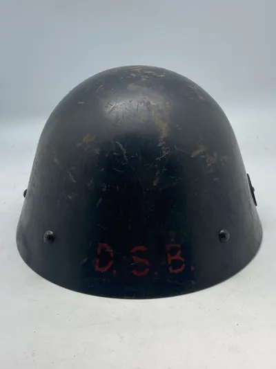 Original tjekkisk WZ 32  ww2 hjelm anvendt i DSB
