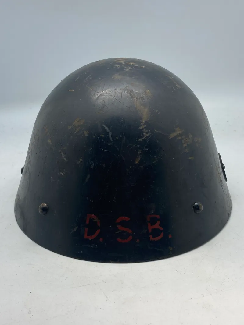 Original tjekkisk WZ 32  ww2 hjelm anvendt i DSB