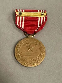 Original Navngiven The Good Conduct Medal WW2: Robert L Barron ( 1917-1969)