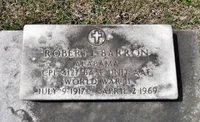 Original Navngiven The Good Conduct Medal WW2: Robert L Barron ( 1917-1969)