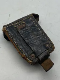 Original tysk K98 patron taske - skåret og anvendt af modstandsbevægelsen