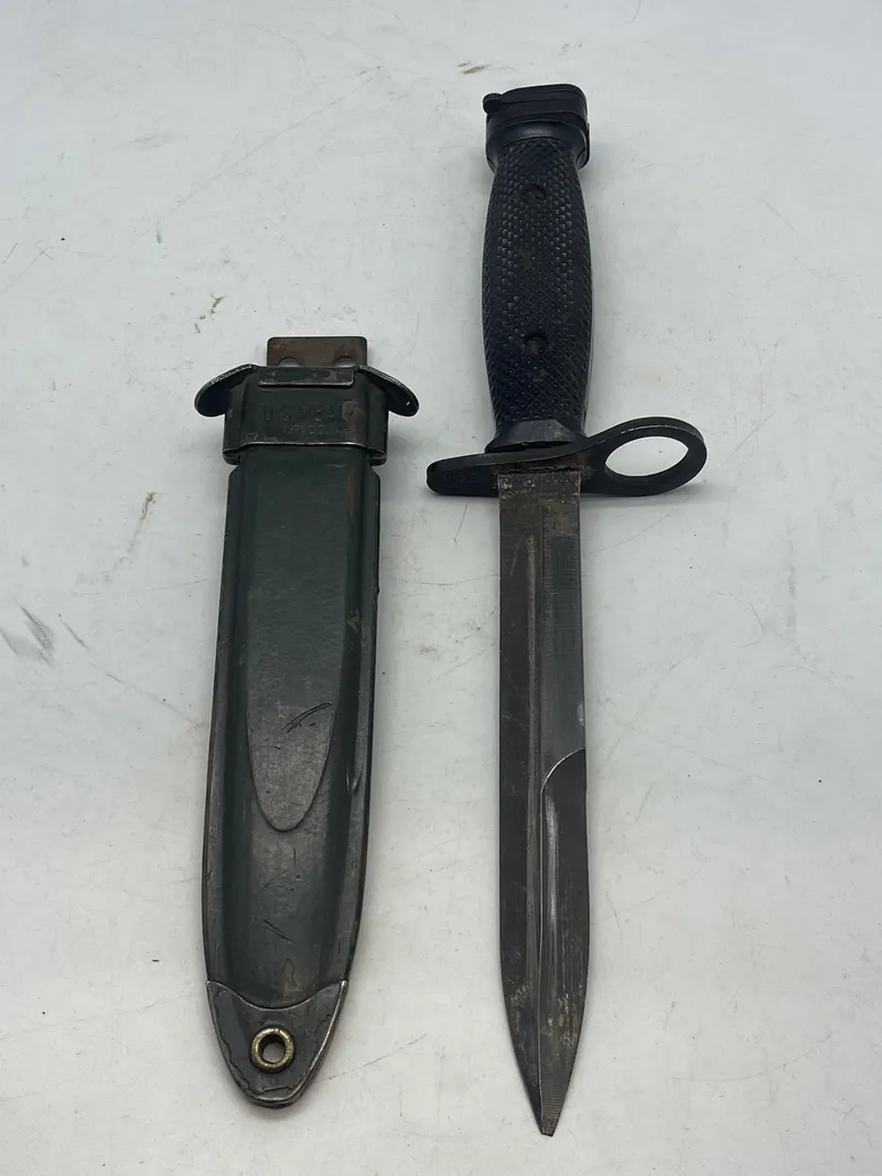 Original M/16 bajonet - til restaurering