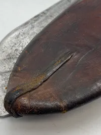 Original engelsk militær machete fra 1945, godt stemplet