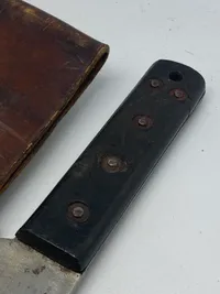 Original engelsk militær machete fra 1945, godt stemplet