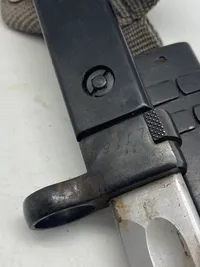 Original østtysk bajonet model 47