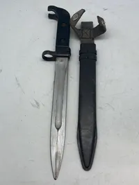 Original østtysk bajonet model 47