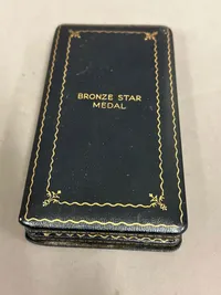Original US WW2 navngiven Bronze star: Joel M Abeles