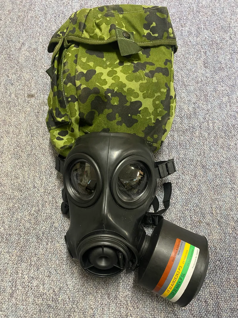 Original dansk gasmaske - nyere model