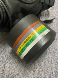 Original dansk gasmaske - nyere model