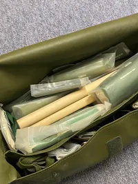 Original dansk førstehjælps taske - næsten komplet