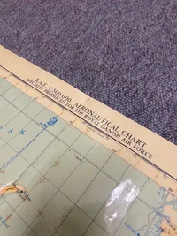 Originale danske pilot kort - flyvevåbenet