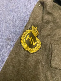 Original dansk M/1944 battledress jakke
