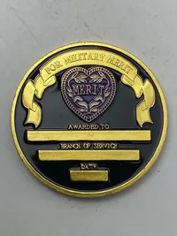 Purpleheart Challenge coin