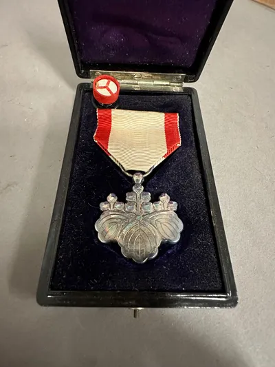 Original Japansk WW2 Order of the rising sun
