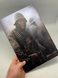 Blikskilt - Kampfgruppe “Hansen” Ardenneroffensiven 1944