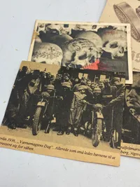 Samling originale tyske ww2 effekter