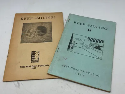 2 originale danske illegale hæfter - ww2