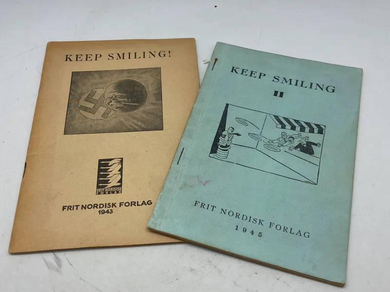 2 originale danske illegale hæfter - ww2