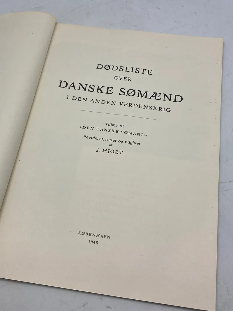 Dødsliste over danske faldne sømænd - ww2