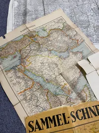 Samling originale tyske ww2 kort