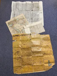 Samling originale tyske ww2 kort
