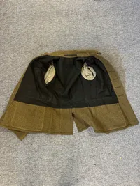 Original sjælden M/23 Feltjakke for menig - 1942 dateret og JDR ( Jyske dragonregiment )