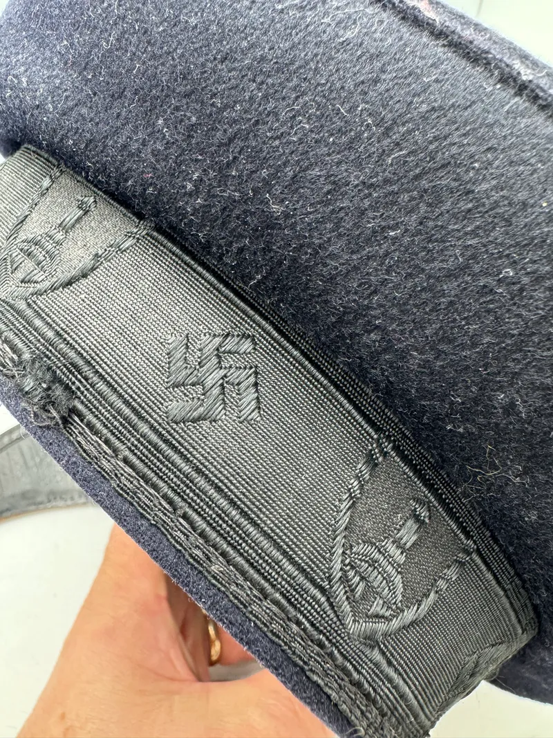 Original tysk Küffhauser kasket ww2 - til restaurering