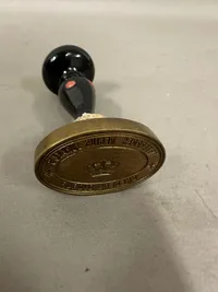 Originalt Dansk Dommer laksegl