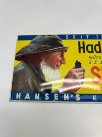 Originalt blikskilt - “Haderslebener”