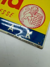 Originalt blikskilt - “Haderslebener”