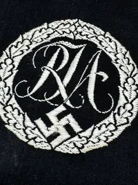 Originalt Reichs Jugend Sport Abzeichen (RJA) cloth