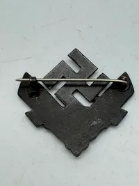 Originalt WWII GERMAN RADwJ WAR HELPER'S SERVICE BADGE