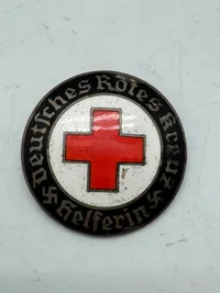 Originalt tysk DRK helferin badge - ww2