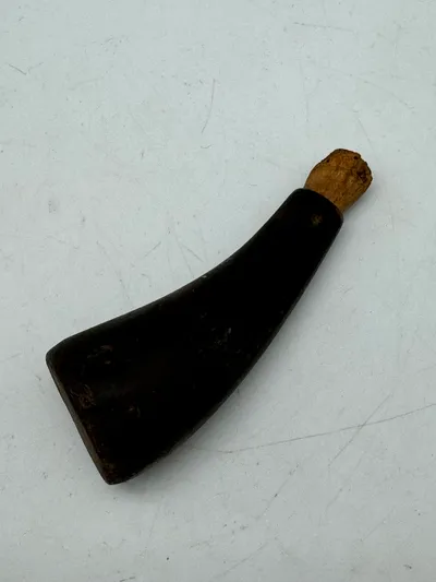 Originalt krudthorn - 1800 tallet