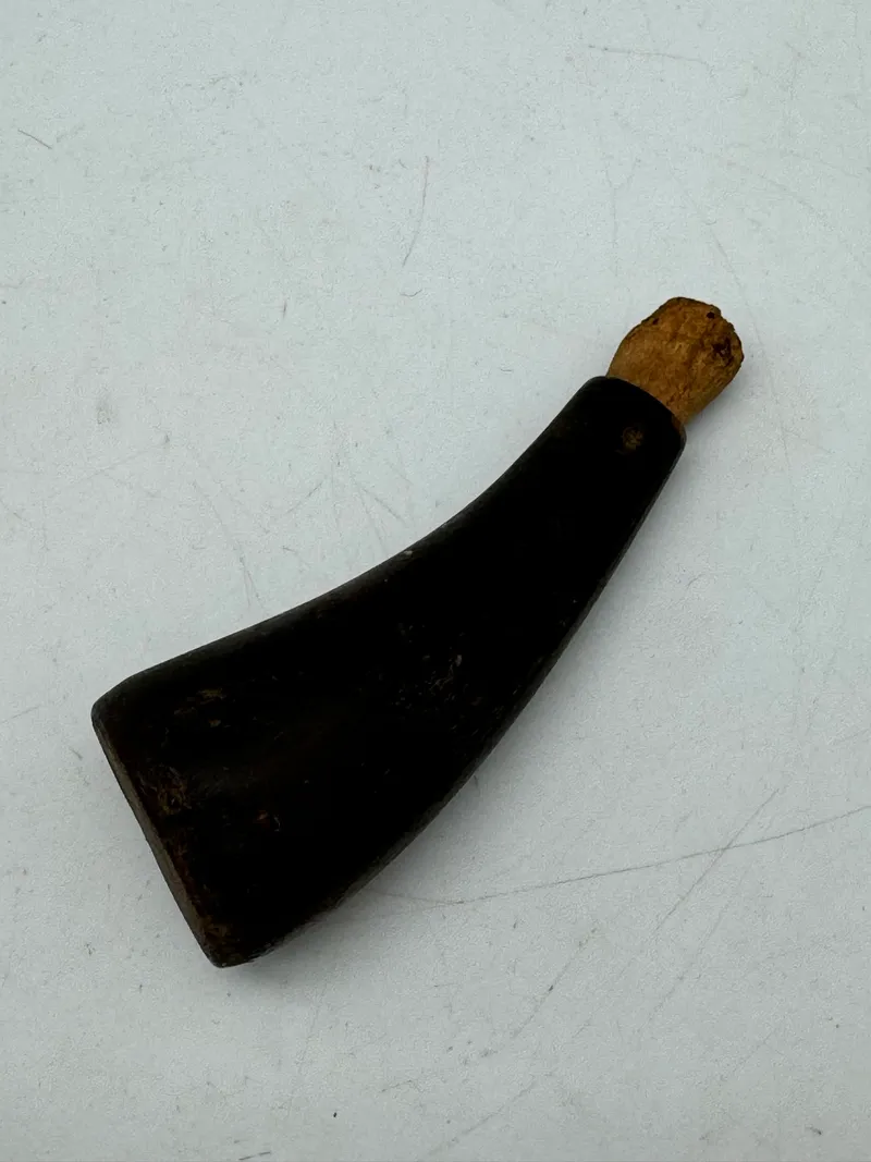Originalt krudthorn - 1800 tallet
