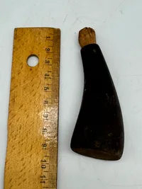 Originalt krudthorn - 1800 tallet