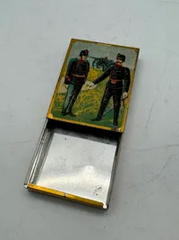 Blikæske fra tiden omkring ww1 -