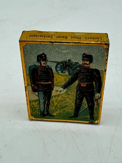 Blikæske fra tiden omkring ww1 -