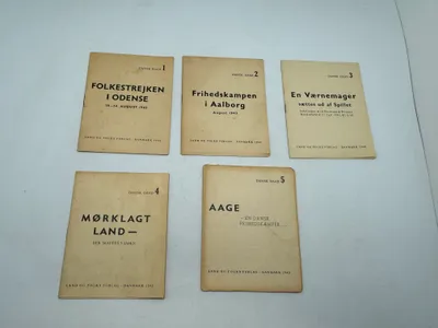 Originale Hæfter Danskes dåd 1-5