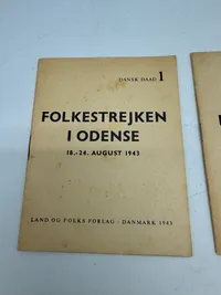 Originale Hæfter Danskes dåd 1-5