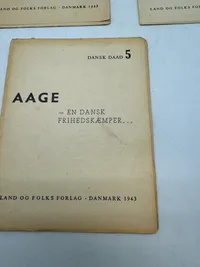 Originale Hæfter Danskes dåd 1-5