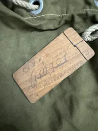 Original navngiven tysk Kriegsmarine rygsæk - ww2