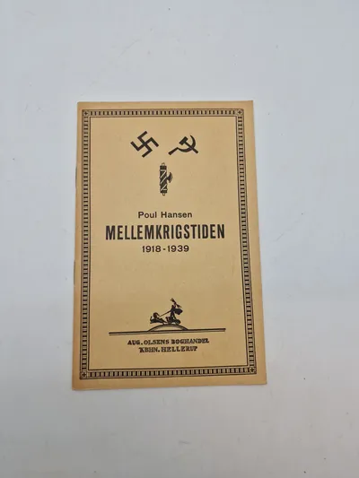 Originalt hæfte - mellemkrigstiden 1918-1939