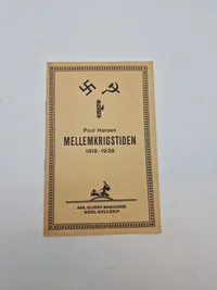 Originalt hæfte - mellemkrigstiden 1918-1939