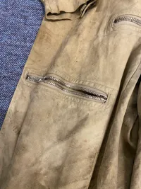 Original WWII German Luftwaffe (Airforce) K So/34 SUMMER FLIGHT SUIT. (Fliegerschutzanzug) navgiven og fra 1936 ( Legion Condor )