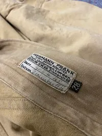 Original WWII German Luftwaffe (Airforce) K So/34 SUMMER FLIGHT SUIT. (Fliegerschutzanzug) navgiven og fra 1936 ( Legion Condor )